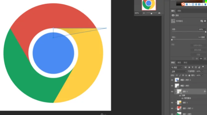 ps怎么绘制图标？（ps绘制谷歌logo图标教程）