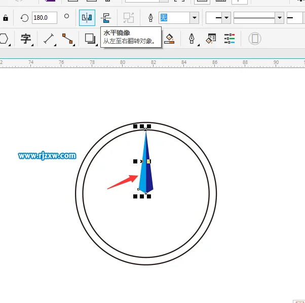 CDRX8设计奔驰标志LOGO教程