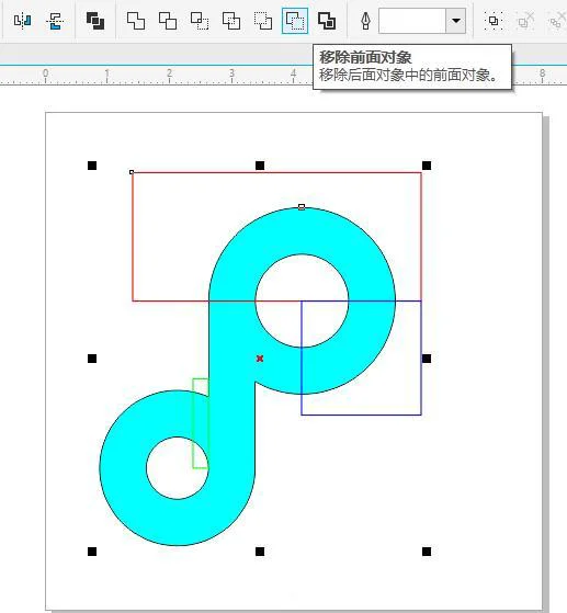 抖音LOGO：CDR绘制抖音APP图标,PS教程,思缘教程网