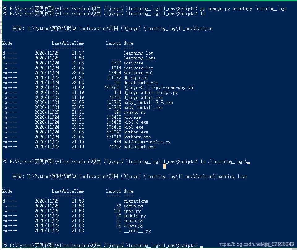 Python 入门项目——Django入门_django_07