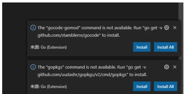 vscode安装go插件失败如何解决