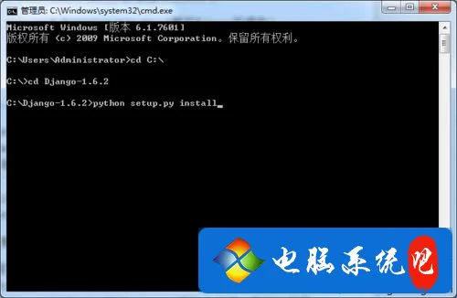 windows7系统如何安装django（图文教程）