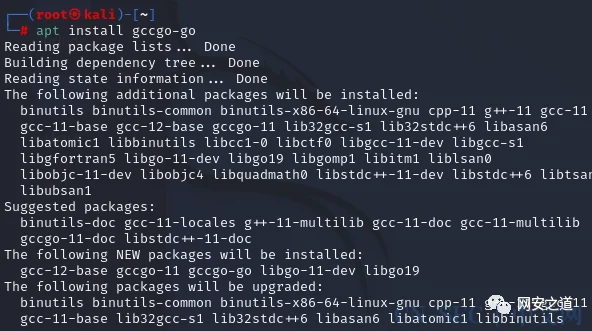 Kali Linux下安装GO语言环境