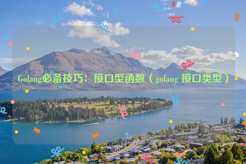 Golang必备技巧：接口型函数（golang 接口类型）