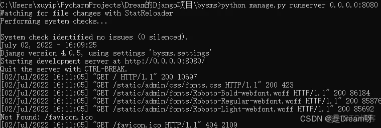 【零基础学Python】后端开发篇 第二十一节--Python Web开发二：Django的安装和运行_前端_12