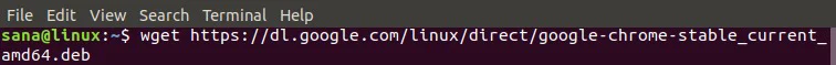 Download Google Chrome .deb Package on Ubuntu
