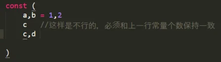 Golang学习笔记（3）---go语言变量、常量的定义及赋值_表达式_04