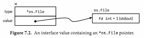 A *os.File interface value