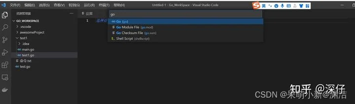 vscode搭建go开发环境案例详解