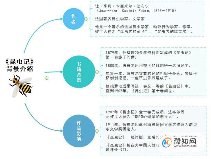 思维导图解读昆虫记