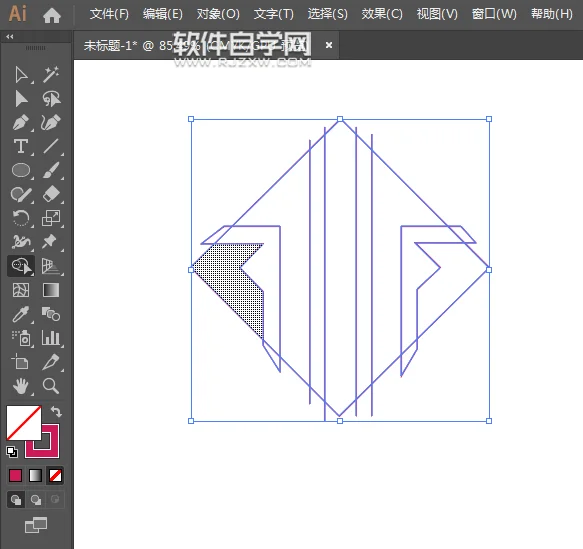 ai怎么用形状生成制作LOGO-4