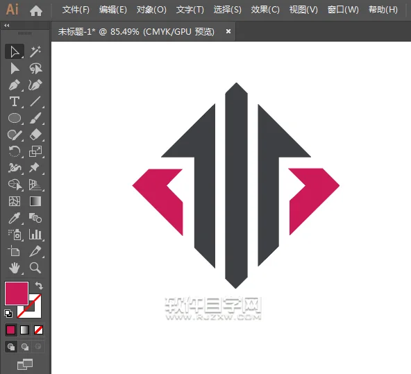 ai怎么用形状生成制作LOGO-8