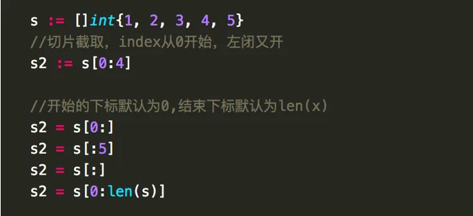 Golang基础编程(四)-Map(集合)、Slice(切片)、Range第5张