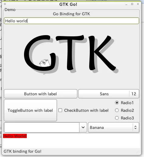 Go GTK!