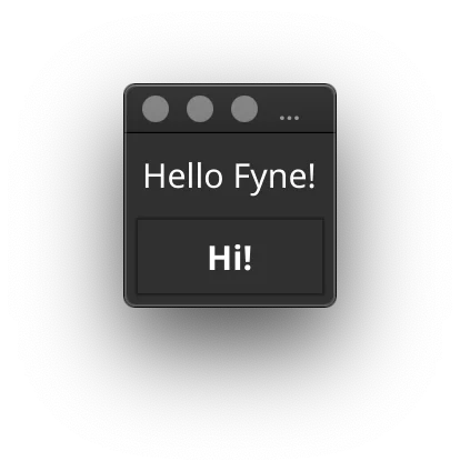 Fyne Hello Dark Theme