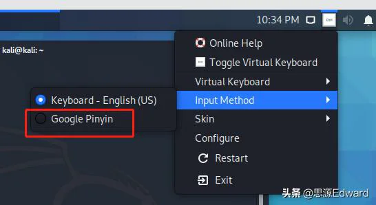 kali如何调中文输入法（linux添加中文输入法）(5)