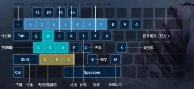 csgo职业玩家键位怎么设置？