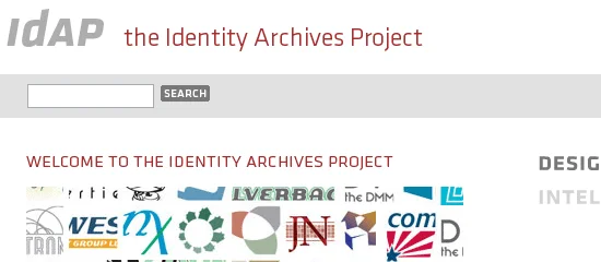 the identity archives project - screen shot.