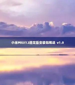 小米MIUI12稳定版安装包推送  v1.0